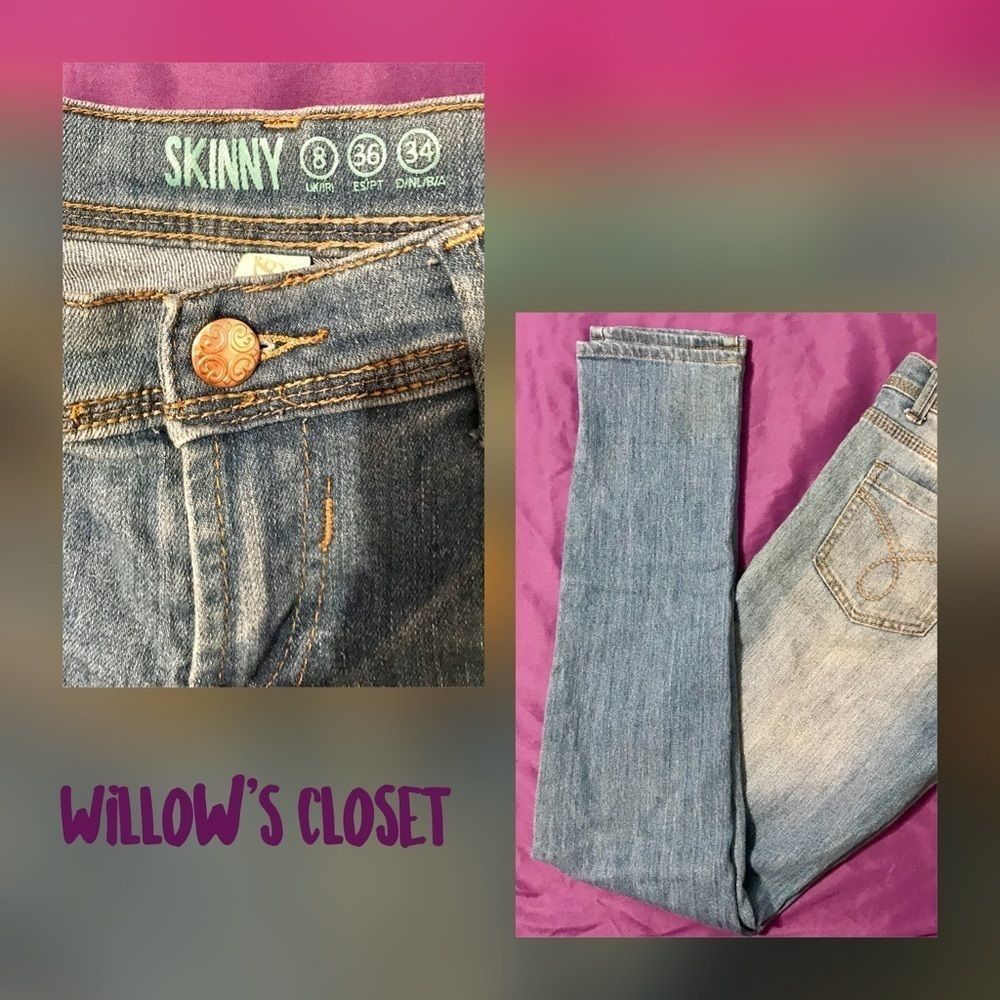 Denim & Co. Low rise Skinny Jeans  UK size 8 👖